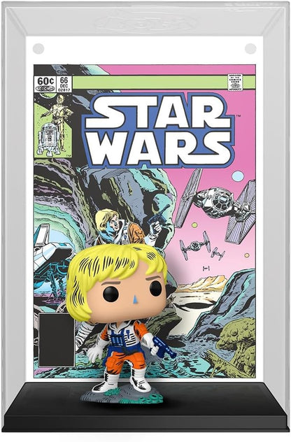 Funko Pop! Comic Covers: Star Wars – Luke Skywalker - Figura in Vinile da Collezione - Idea Regalo - Merchandising Ufficiale - Giocattoli per Bambini e Adulti - Movies Fans