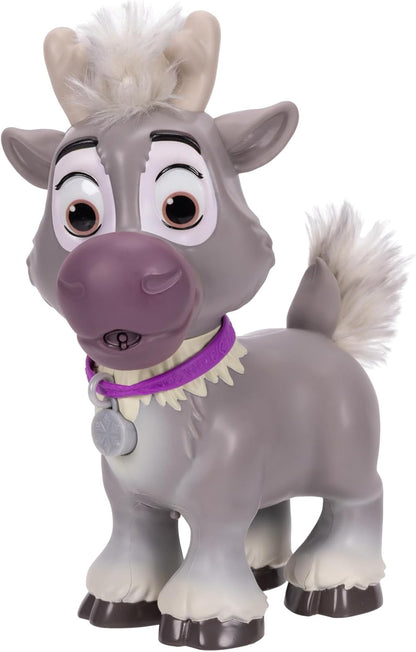 Disney Frozen Young Sven Feature Care Kit with Accessories by Jakks Pacific, 22cm Tall, Includes Travel Bag, 20+ Reactions, Doctors Set for kids Ages 3+, Batteries Included, Officially Licensed