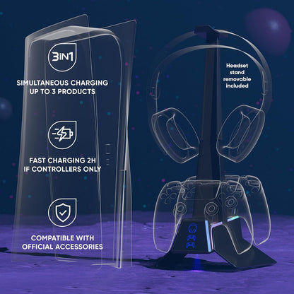 Oniverse Ps5 Fast Charging Station - Black