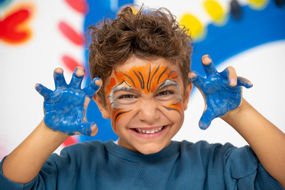 Natural Face & Finger Paint - All-In-One-Set - 5 pack