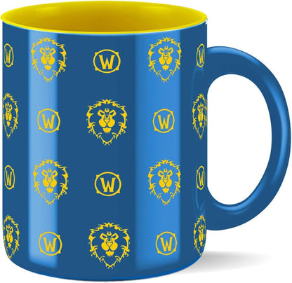 Blizzard World of Warcraft - Alliance Pattern Mug (11 oz / 330 ml) with Gift Packaging