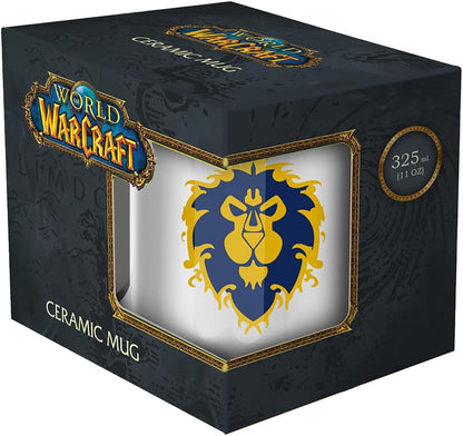 Blizzard World of Warcraft - Alliance White Mug (11 oz / 330 ml) with Gift Packaging