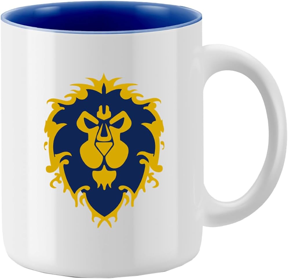 Blizzard World of Warcraft - Alliance White Mug (11 oz / 330 ml) with Gift Packaging