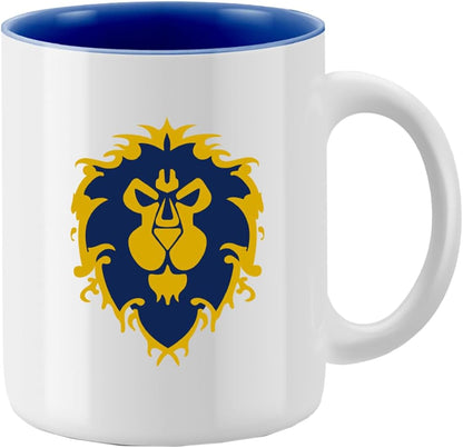 Blizzard World of Warcraft - Alliance White Mug (11 oz / 330 ml) with Gift Packaging