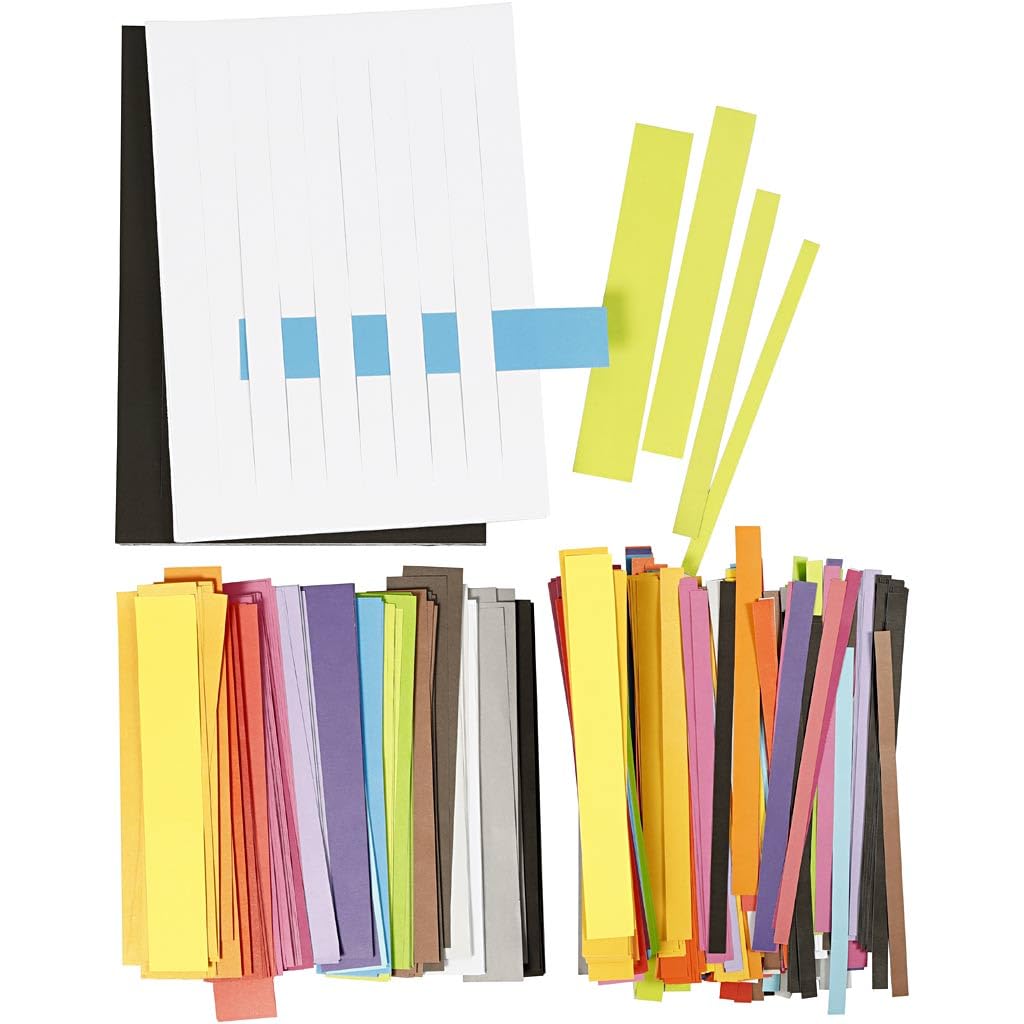 Quilling-set / Web-set B 10+15+25+35 Mm L 21 Cm 1 Pck.