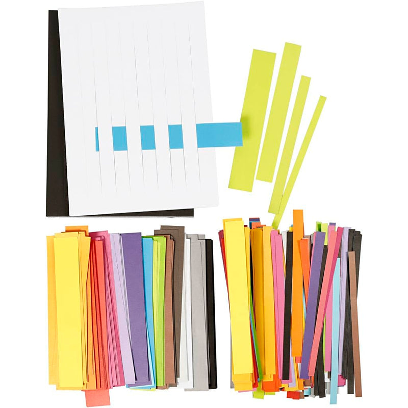 Quilling-set / Web-set B 10+15+25+35 Mm L 21 Cm 1 Pck.