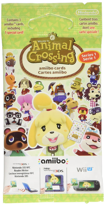 Animal Crossing: Happy Home Designer amiibo Cards Pack Series 1 cards