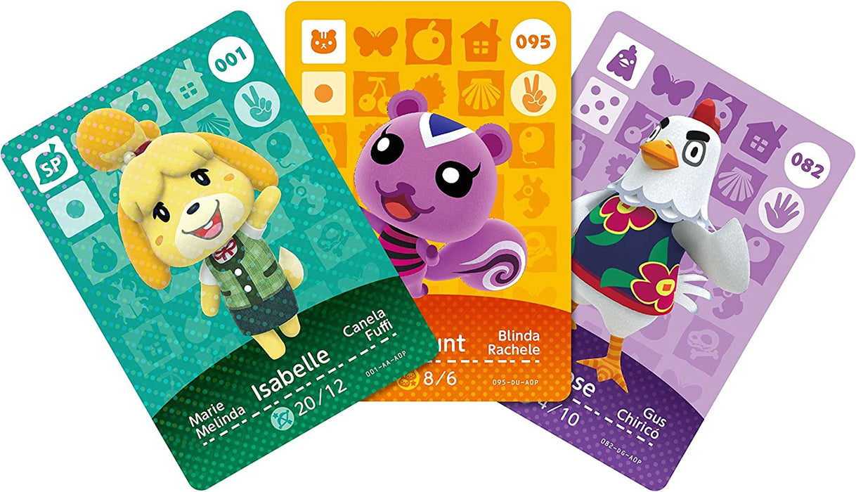 Animal Crossing: Happy Home Designer amiibo Cards Pack Series 1 cards