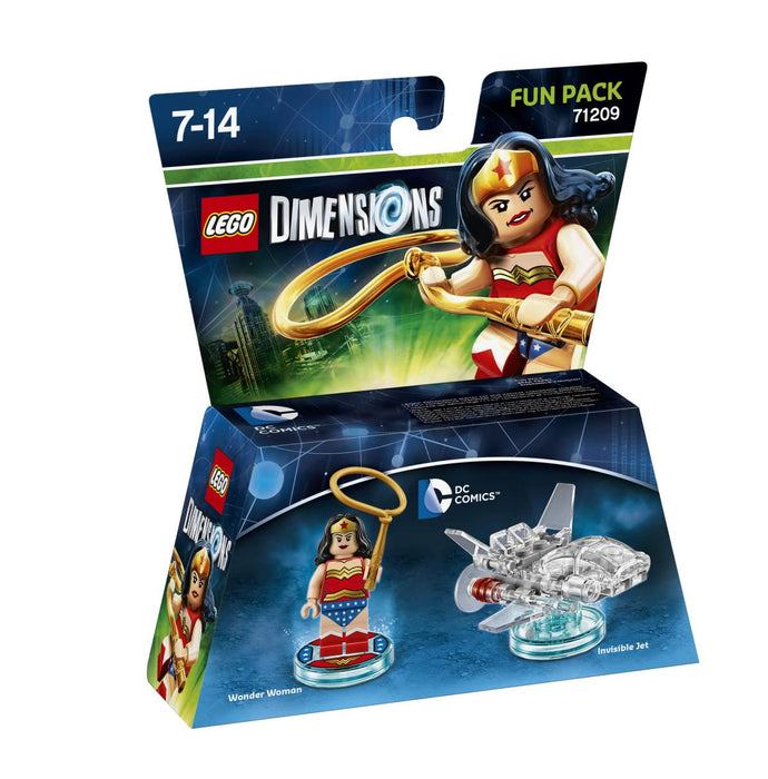 Warner Bros 016595 Lego Dimensions - Fun Pack Dc Comics: Wonder Woman Figuren (Ps3