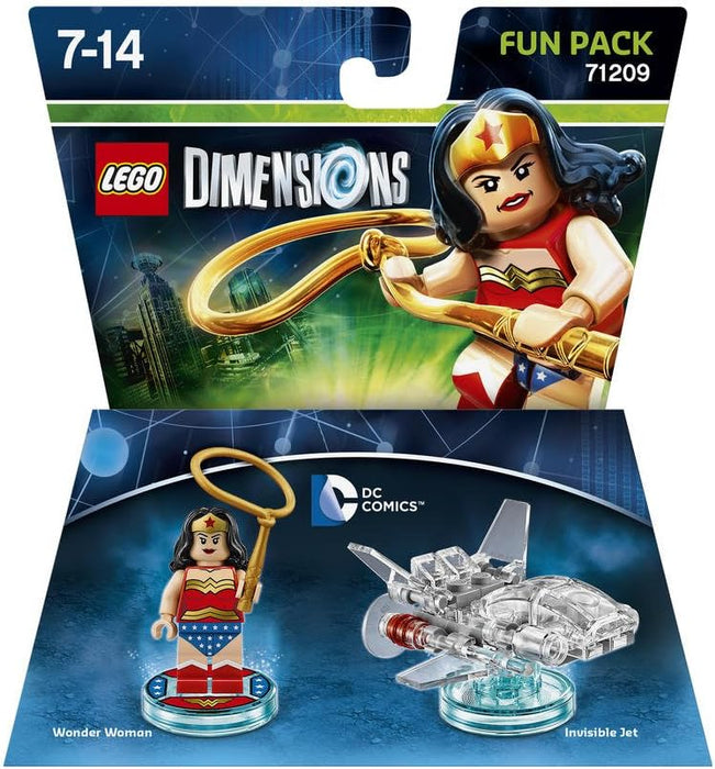 Warner Bros 016595 Lego Dimensions - Fun Pack Dc Comics: Wonder Woman Figuren (Ps3
