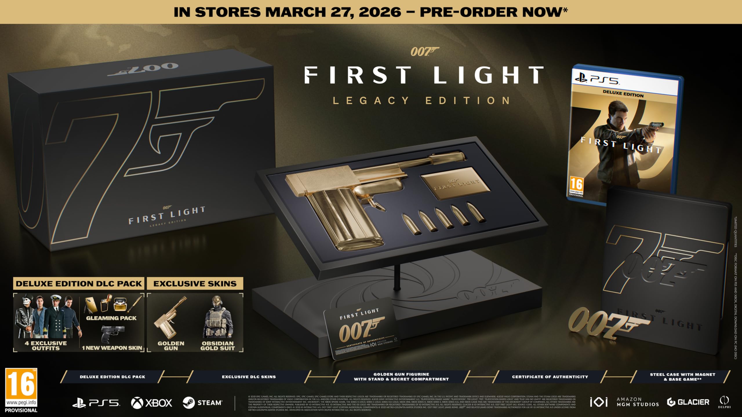 007 First Light Legacy Edition - Playstation 5 PlayStation 5 Legacy