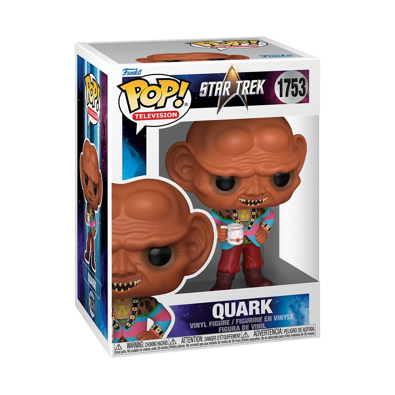 Funko Pop!TV: Star Trek S9 - Quark - Star Trek Deep Space Nine - Collectable Vinyl Figure - Gift Idea - Official Merchandise - Toys for Kids & Adults - TV Fans - Model Figure for Collectors