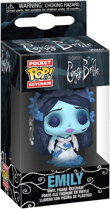 Funko Pop! Keychain: the Corpse Bride - Emily - Bride Novelty Keyring - Collectable Mini Figure - Stocking Filler - Gift Idea - Official Merchandise - Movies Fans - Backpack Decor