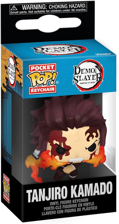 Funko Pocket Pop!: Demon Slayer - Tanjiro Kamado (Dancing Flash) Vinyl Figure Keychain