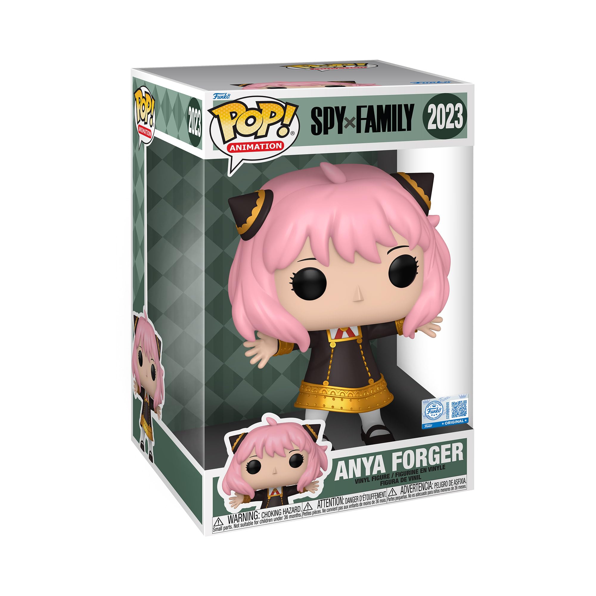 Funko Spy x Family Anya Forger (Jumbo Pop!) Vinyl Figur 2023 Unisex Pop! Standard