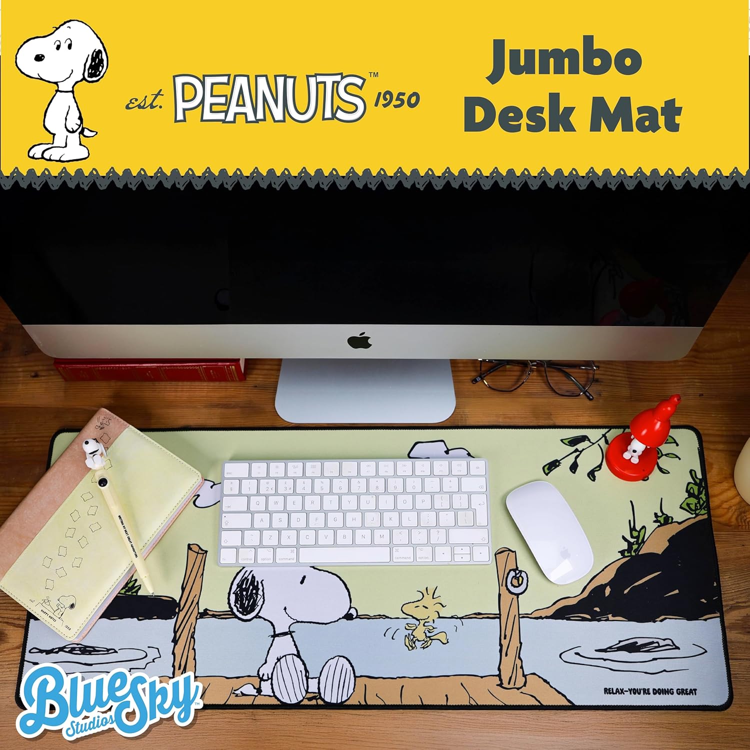 Blue Sky Studios Snoopy - Tapis de Souris XXL