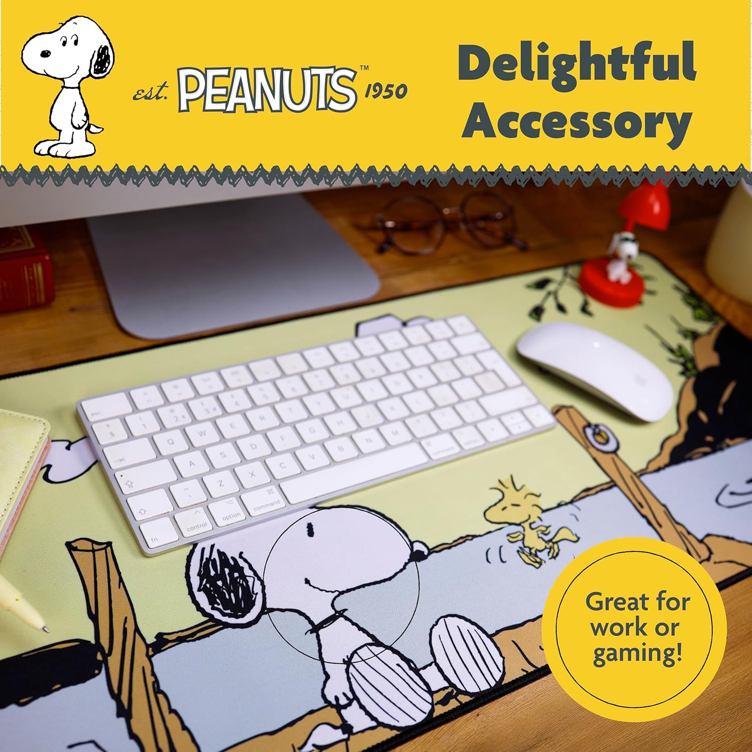 Blue Sky Studios Snoopy - Tapis de Souris XXL