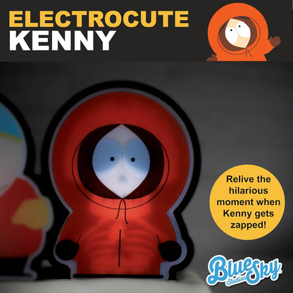 Blue Sky Studios South Park Flicker Light – USB Desk Lamp Featuring Cartman, Kenny, Stan & Kyle – Official Licensed Merchandise – Fun Collectible Lighting