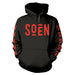 Soen Unisex Adult Redmoon Hoodie (XL) (Black