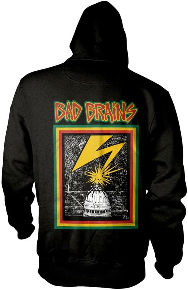 Plastic Head Bad Brains 'BB' (Black) Zip Up Hoodie