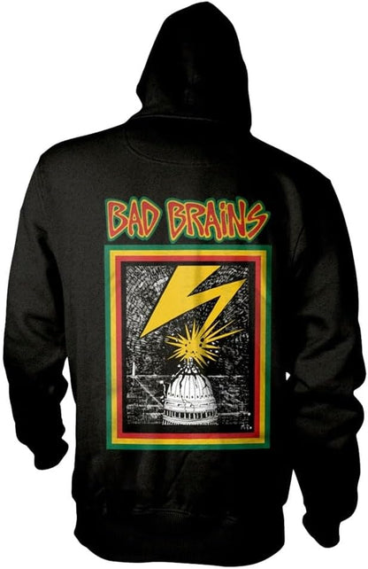 Plastic Head Bad Brains 'BB' (Black) Zip Up Hoodie