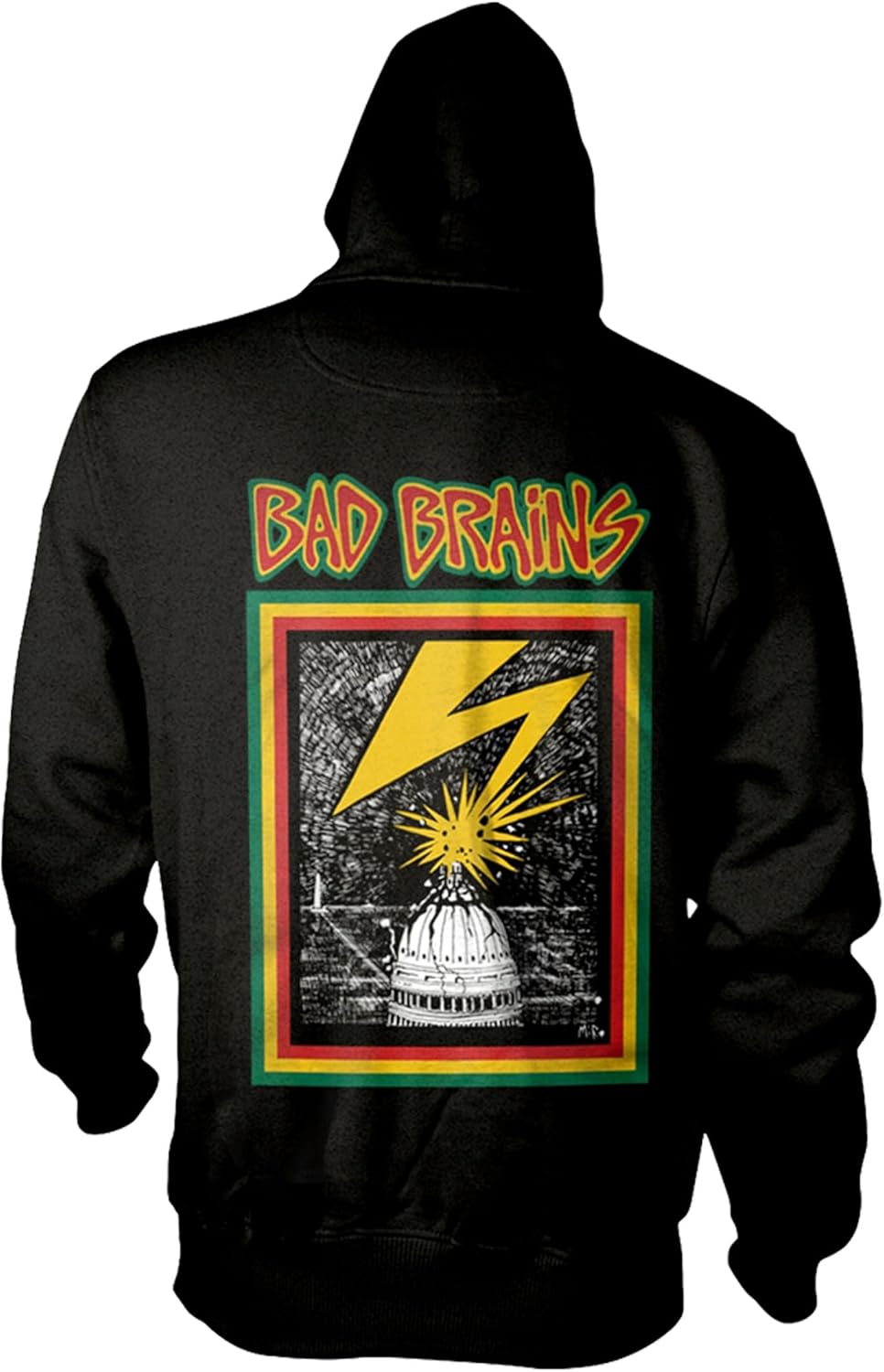 Plastic Head Bad Brains 'BB' (Black) Zip Up Hoodie