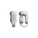 Sudio B3 Snow White - The Open Air Ear Clip. Made of recycled plastic. Open earphone, bone conduction technology, Bluetooth 5.4, water resistance IPX4, long playing time of a total of 24 hours.
