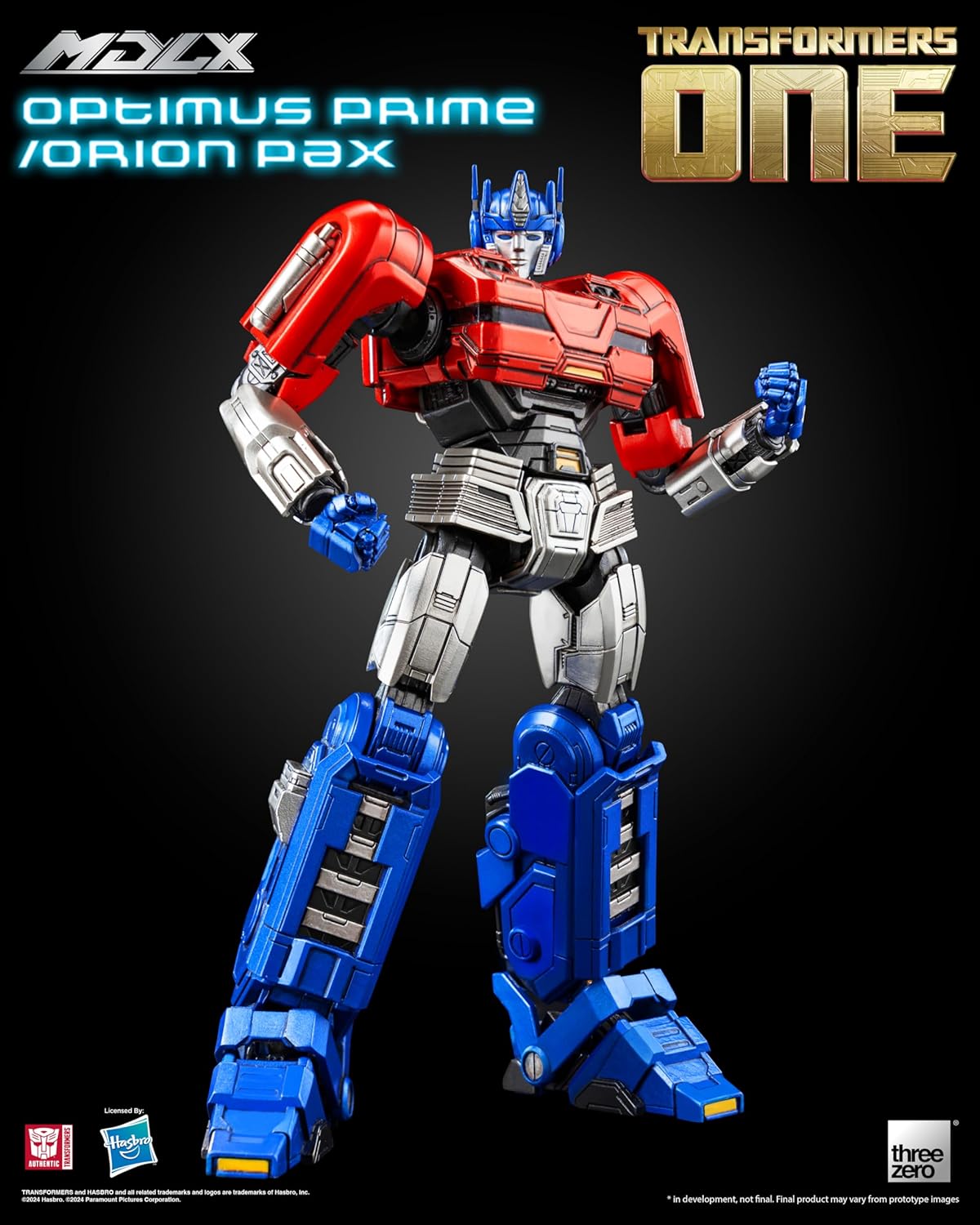Transformers One: Optimus Prime Orion Pax MDLX Action Figure