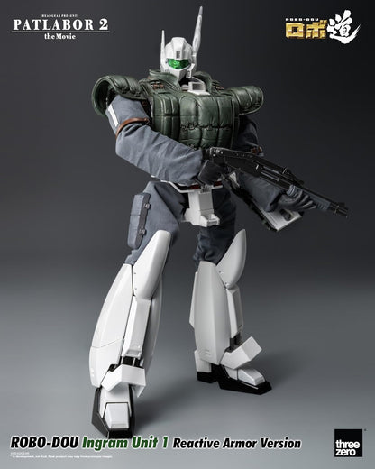 threezero Patlabor 2: The Movie – ROBO-DOU Ingram Unit 1 Reactive Armor Unit Action Figure