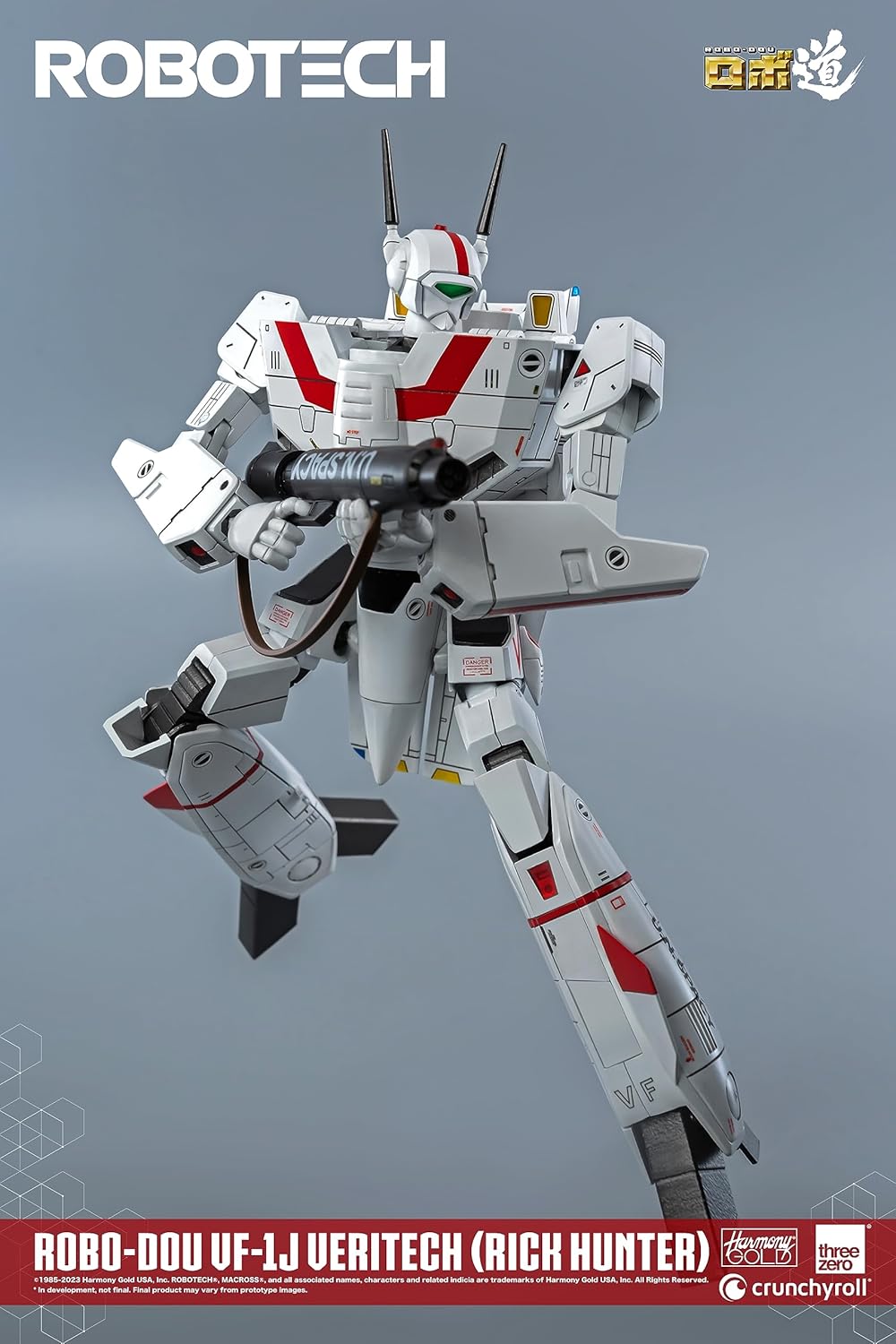 threezero store Robotech figurine ROBO-DOU VF-1J Veritech (Rick Hunter) 20 cm