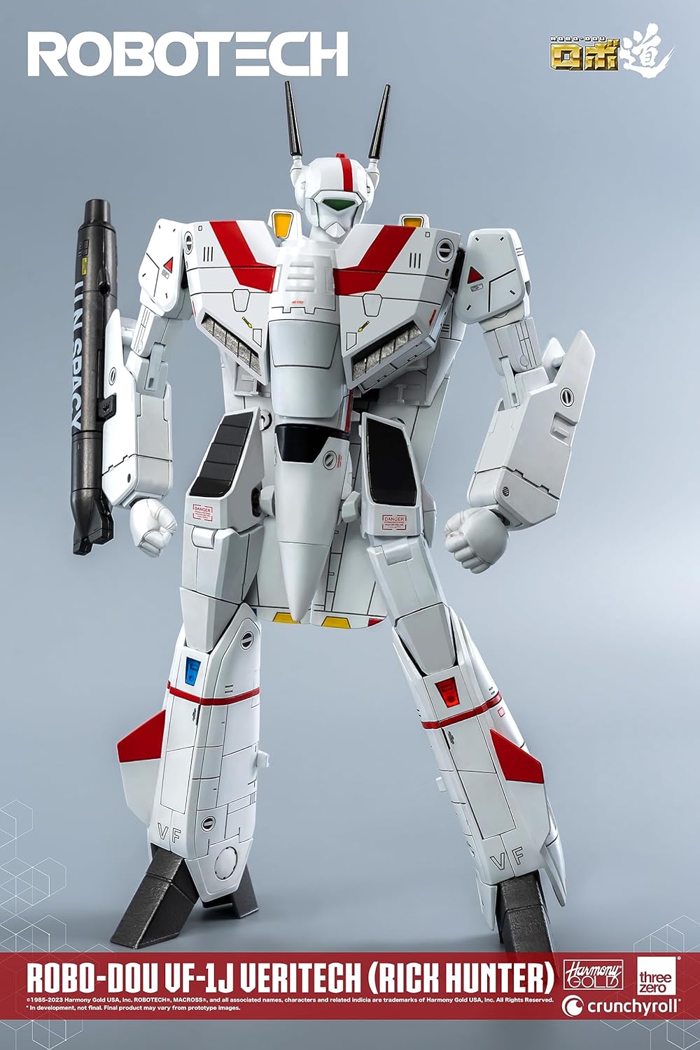 threezero store Robotech figurine ROBO-DOU VF-1J Veritech (Rick Hunter) 20 cm