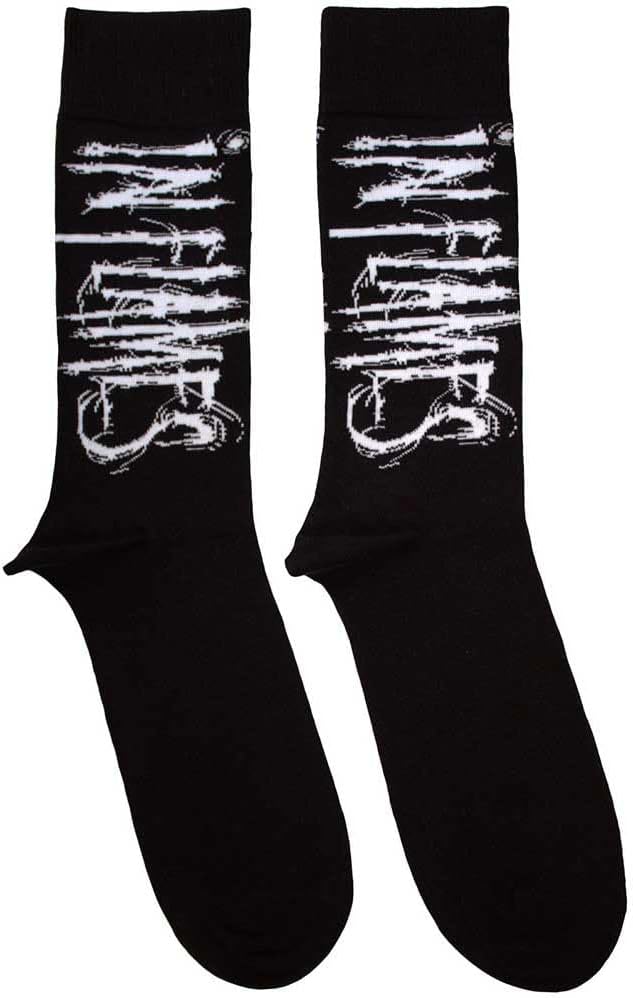 In Flames: Rock Off - Logo (Calzini Unisex Uk Size 7 - 11)