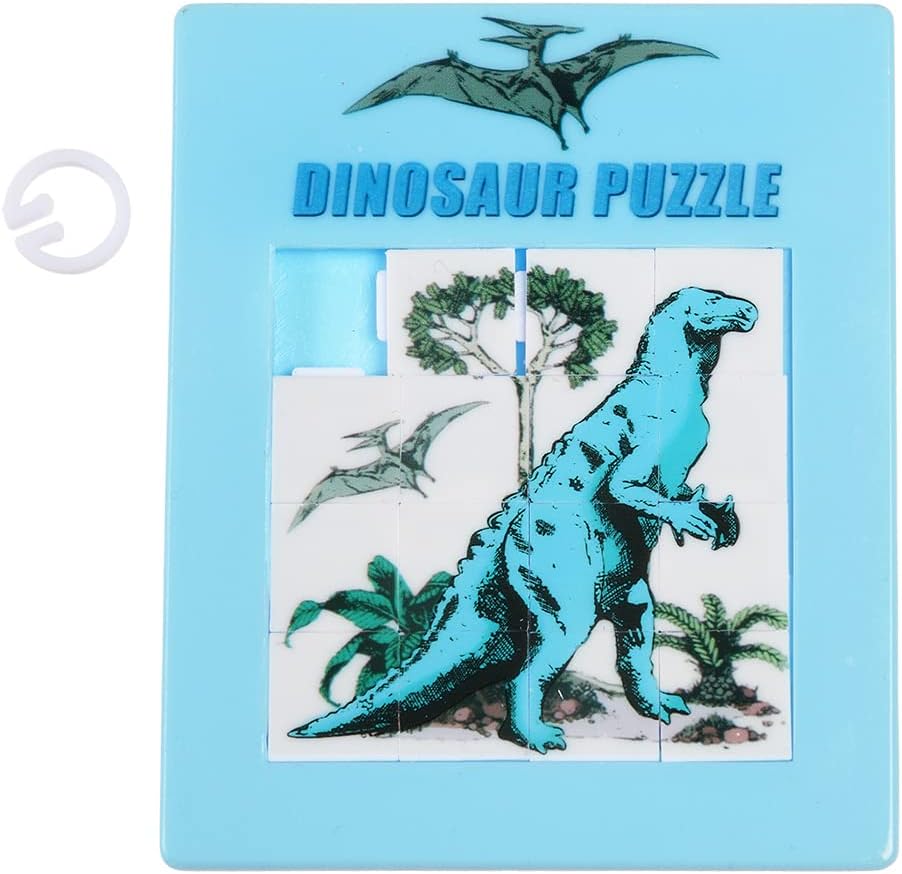 Prehistoric Land Dinosaur Slide Puzzle