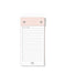 Letts Conscious To Do Notepad - rosewater