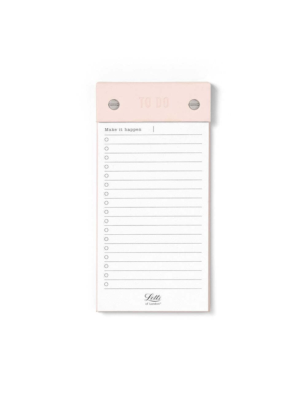 Letts Conscious To Do Notepad - rosewater