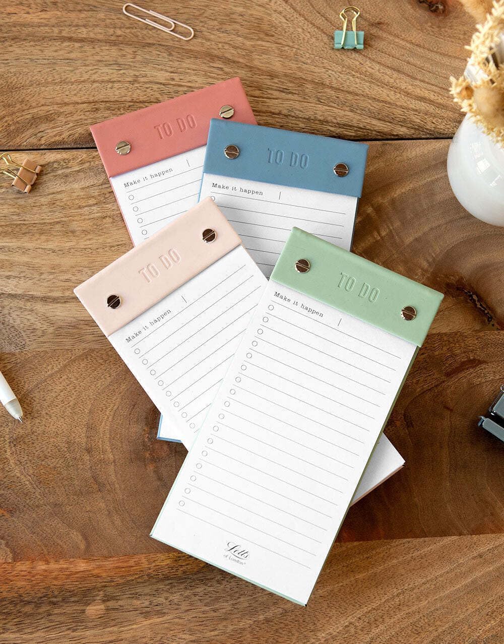 Letts Conscious To Do Notepad - rosewater