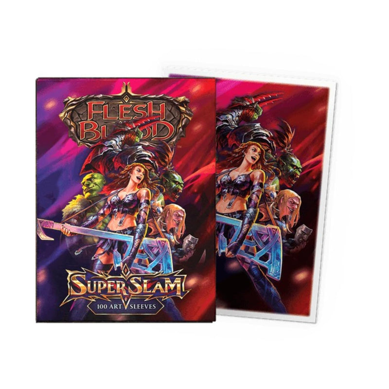 Dragon Shield Matte Art Cases | Super Slam | 100 Count - Soft & Sturdy TCG Cases | Compatible with Pokemon, Flesh & Blood, One Piece & Magic The Gathering
