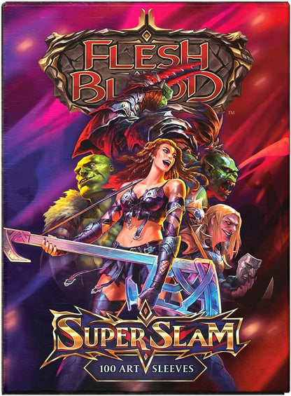 Dragon Shield | Matte Art Sleeves | Super Slam | 100 CT - Smooth & Tough Premium TCG Sleeves | Compatible with Pokemon, Flesh & Blood, One Piece & Magic the Gathering