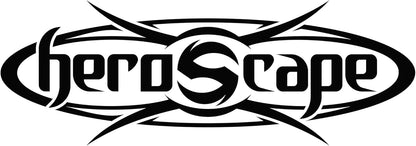 Renegade Heroscape: Utgar Dice Pack | Contains 10 d6 & 1 d20 | Black & RedTwo-Toned Dice | Ages 14+