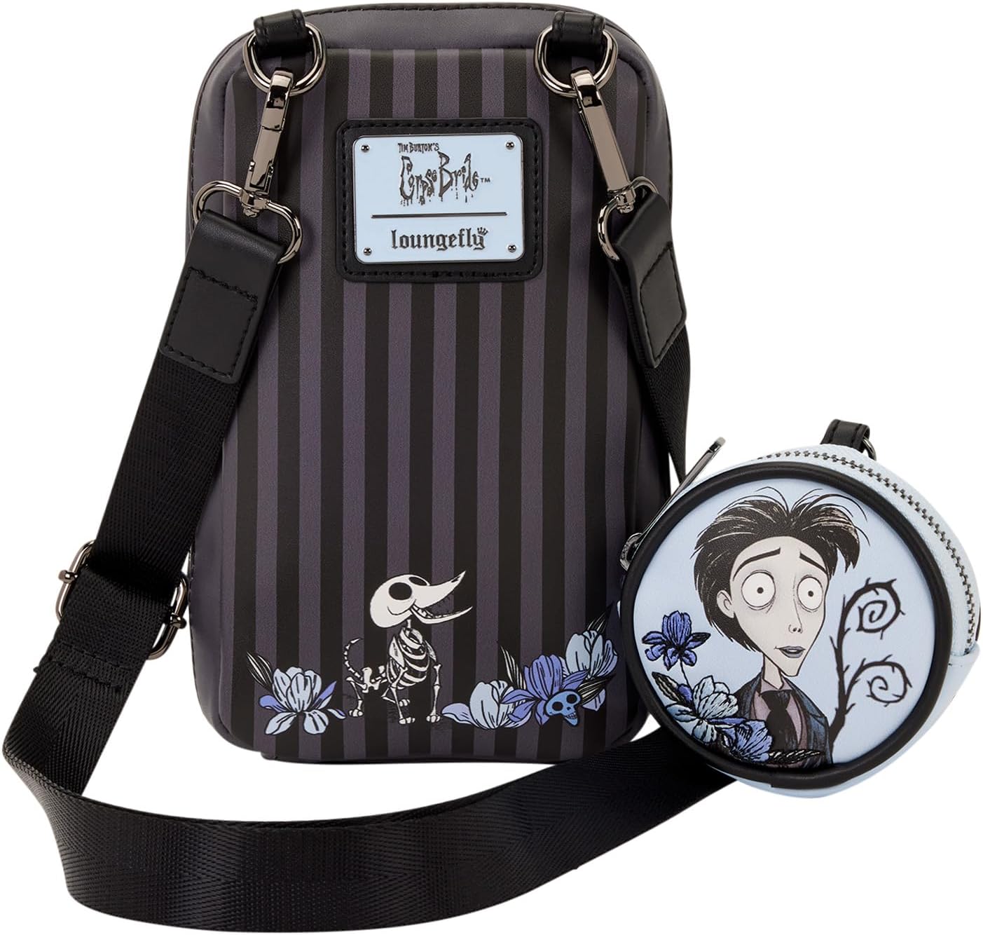 Loungefly Warner Bros Corpse Bride Crossbody Sling Bag