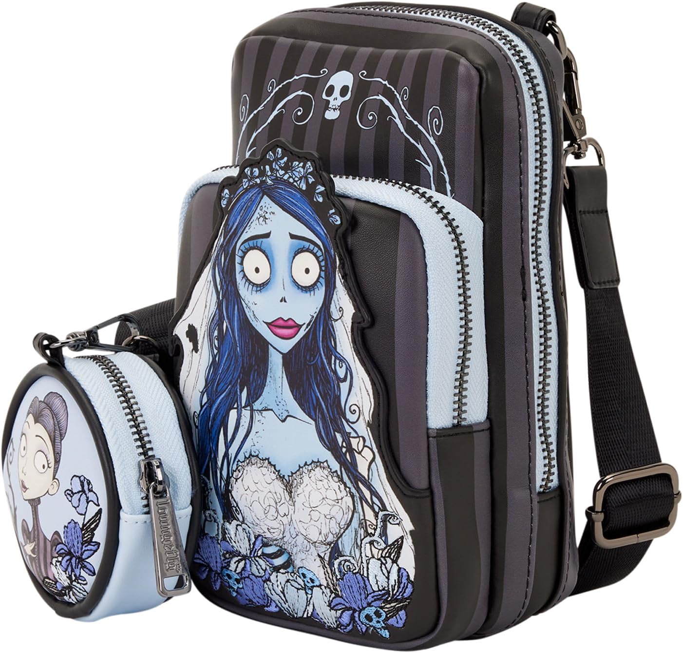 Loungefly Warner Bros Corpse Bride Crossbody Sling Bag