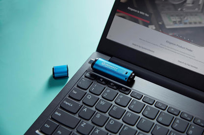 Kingston IronKey Vault Privacy 50 FIPS 197 Certified & XTS-AES 256-bit Encrypted USB TypeC Drive for Data Protection - IKVP50C/16GB