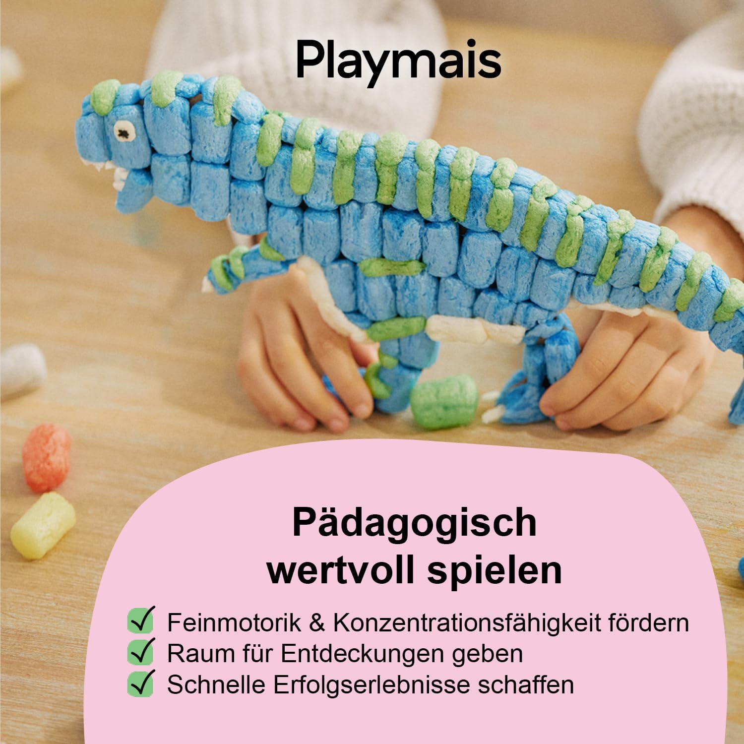 Playmais - PlayMais Classic Dinoworld - 800st.