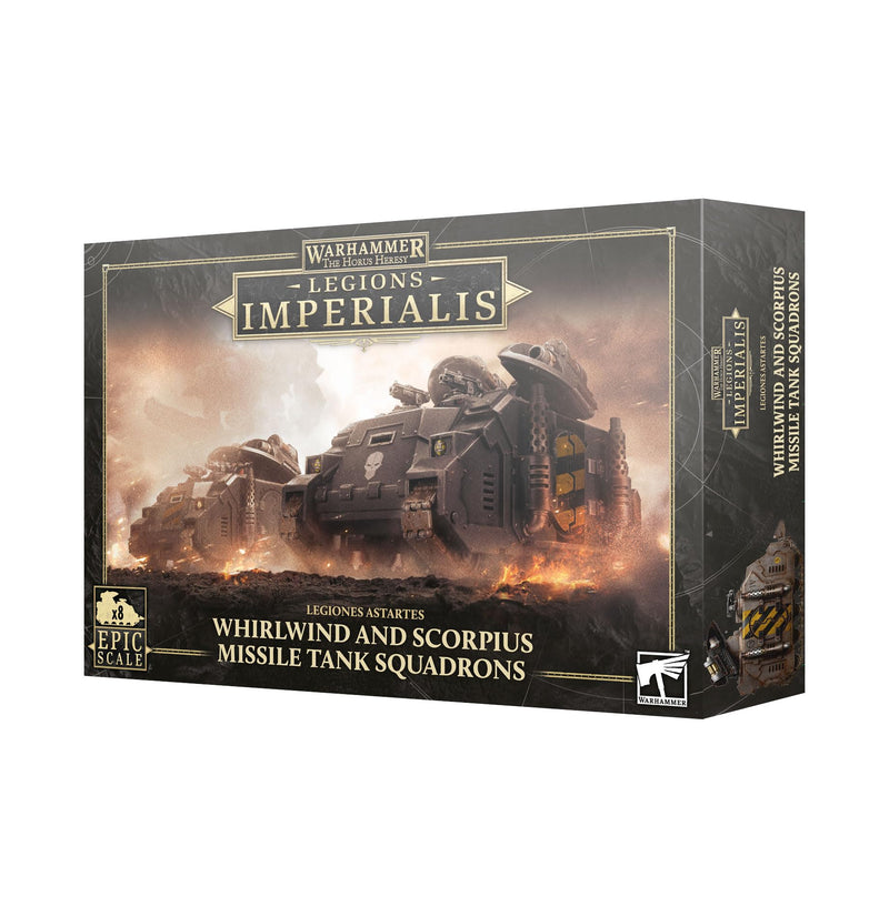 Games Workshop - Warhammer - The Horus Heresy - Legions Imperialis: Whirlwind/Scorpius Missile Tank Squadron