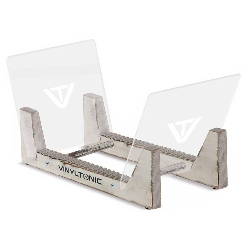 Vinyl Tonic | Vinyl Display Rack (White) | Vinyl Record Storage Rack