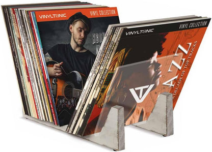 Vinyl Tonic | Vinyl Display Rack (White) | Vinyl Record Storage Rack