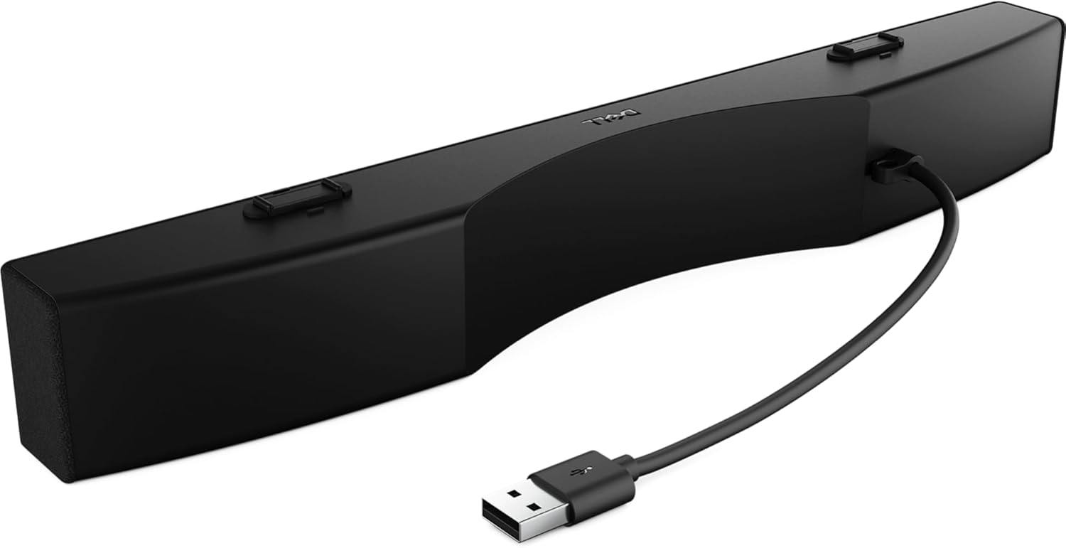 Dell Pro Premium Conferencing Soundbar SB725 – AI Noise Cancellation, Dual Microphones, Echo Cancellation, 40+ Dell Monitor Compatibility, MS Teams & Zoom Certified, USB