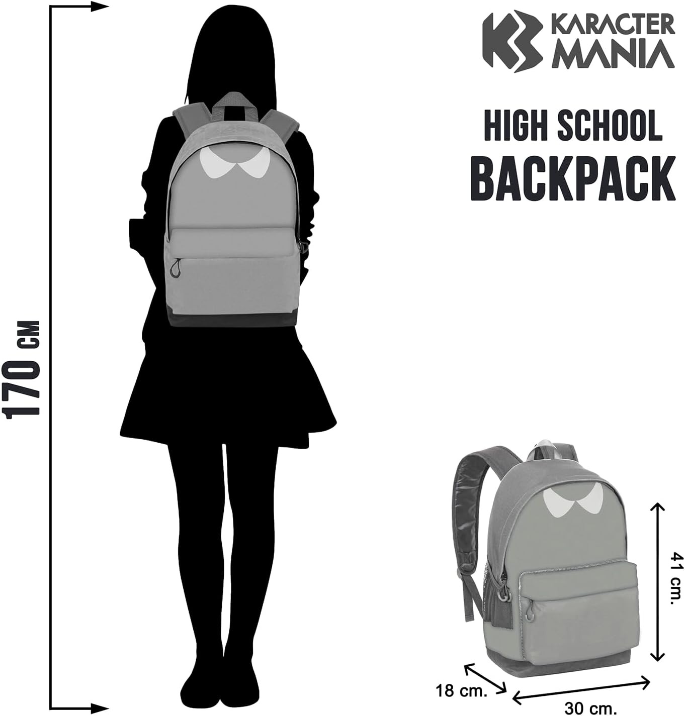 Wednesday: Karactermania - Zaino Fan Hs 2.0 Varsity