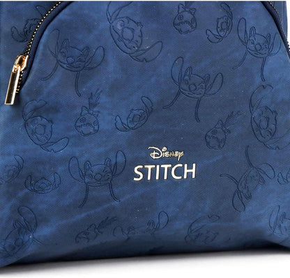 Modischer, lässiger Rucksack aus Kunstleder mit exklusivem Stitch-Design, kompakter Rucksack im urbanen Stil für den Alltag oder die Schule