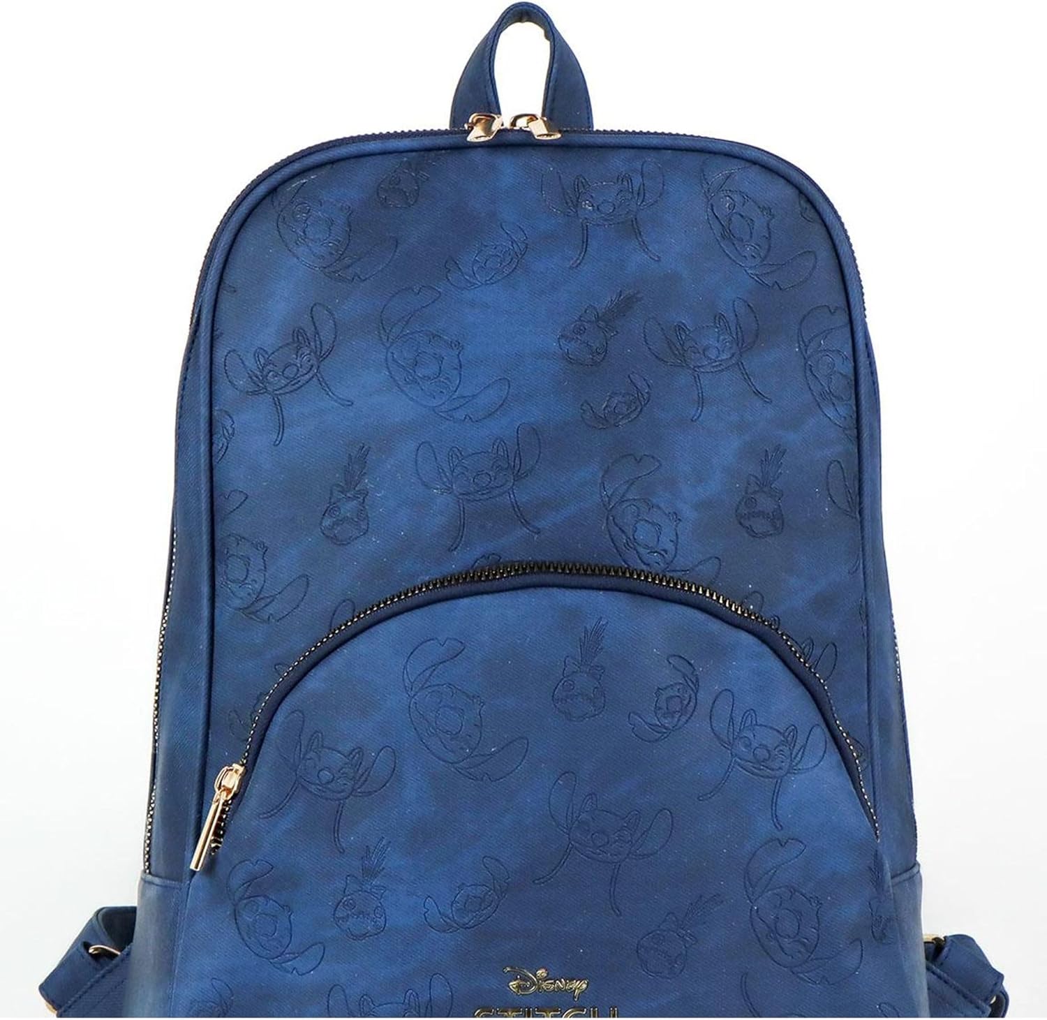 Modischer, lässiger Rucksack aus Kunstleder mit exklusivem Stitch-Design, kompakter Rucksack im urbanen Stil für den Alltag oder die Schule